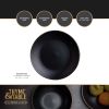 Thyme and Table Onyx Salad Plate, Black